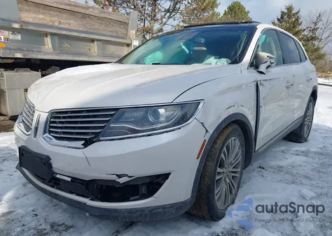 2017 Lincoln Mkx Reserve из США, поврежденный, VIN 2LMPJ8LR0HBL51859